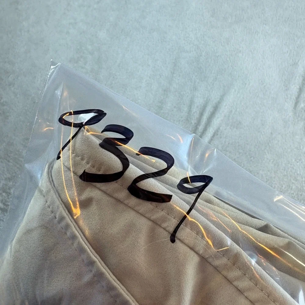 FootJoy Pants‎ Men 34x34 (Fits 34x32) Performance Golf Khaki Tan Stretch Regular